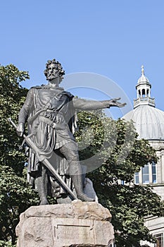 William Wallace statue in Aberdeen, Scotland. photo