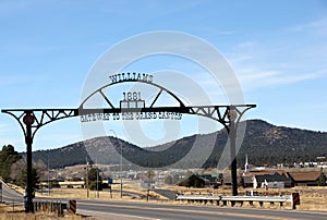 Williams Arizona City Sign