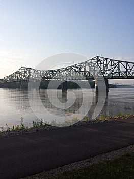 Williamstown bridge over Ohio river