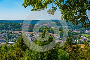 Willibaldsburg castle in German town Eichstatt