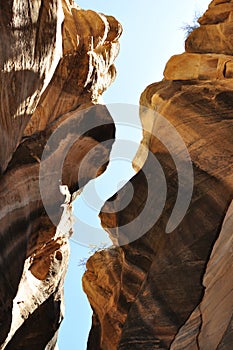 Willis creek slot canyon in escalante utah