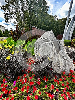 Willkommen Park Veterans Memorial in Frankenmuth, Michigan