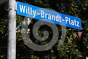 Willy Brandt Platz in Gladbeck photo