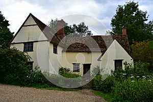 Willy Lott`s Cottage, Flatford Mill, Suffolk, UK