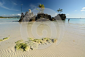Willy Rock. White Beach. Boracay Island. Malay. Aklan. Western Visayas. Philippines