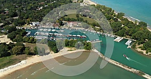 Wilmette Harbor and Lake Michigan Shoreline