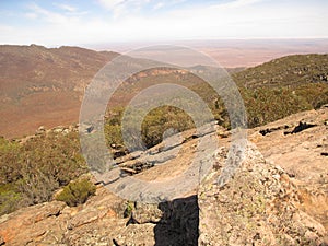 Wilpena pound, Flinders ranges, south australia