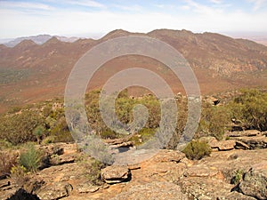 Wilpena pound, Flinders ranges, south australia