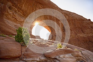 Wilson Arch in Canyonlands national park photo