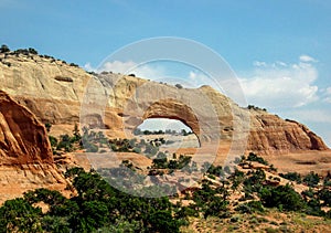 Wilson Arch near Moab, Utah photo