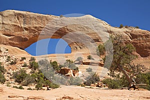 Wilson Arch near Moab Utah photo