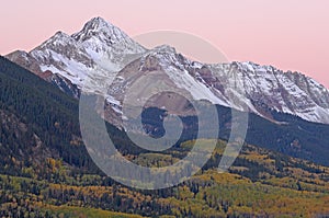 Wilson Peak at Dawn photo