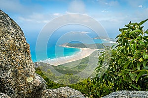 Wilsons promontory national park view from Mount Oberon