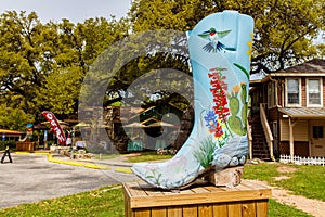 Wimberley Boot Art
