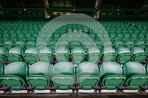 Wimbledon Lawn Tennis championships center court seats photo