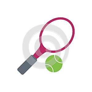Wimbledon     vector color line flat icon