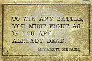 Win any battle Musashi