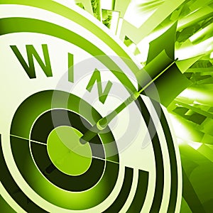 Win Target Means Successes And Victory