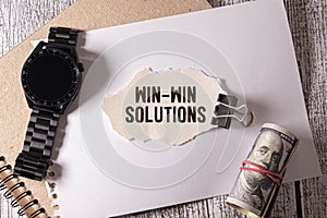 win-win solution - negotiation or conflict resolution concept