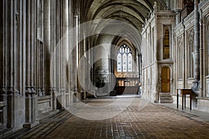 Winchester Cathedral Aisle