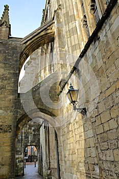 WINCHESTER, UK: Curles passage Arches of the Cathedral