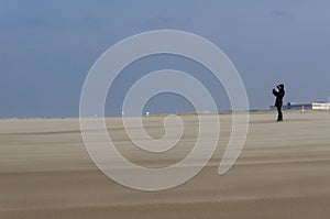 Wind on the beach