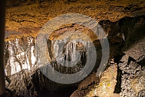 Wind Cave & Ice Cave in Fugaku Japan.