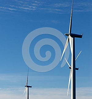 Wind-driven generator photo