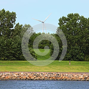 Wind-driven generator