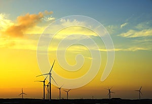 Wind-driven generator photo