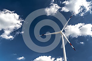 Wind energy park in Germany