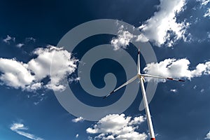 Wind energy park in Germany