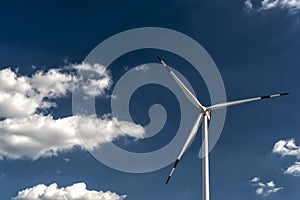 Wind energy park in Germany