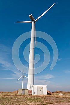 Wind energy. Wind generator (alternative energy)