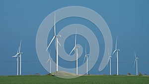 Wind farm in Kent, UK