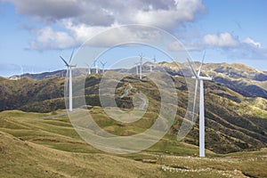 Wind Farm turbine power generation