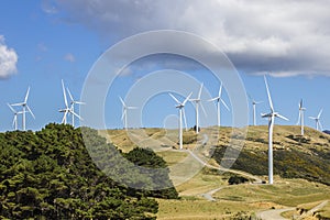 Wind Farm turbine power generation