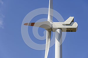 Wind farm in Val D`Agri hills, Basilicata