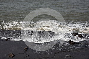 Wind generated waves, Harnai Port, Konkan, Maharashtra