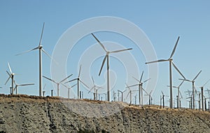 Wind generators in Coachella valley