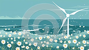 wind generators, electricity, eco-friendly fuel