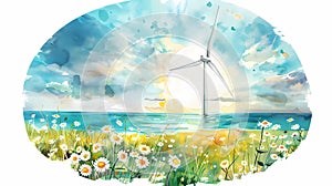 wind generators, electricity, eco-friendly fuel