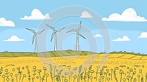 wind generators, electricity, eco-friendly fuel