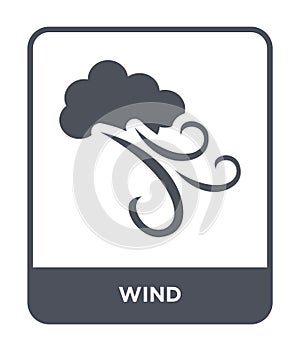 wind icon in trendy design style. wind icon isolated on white background. wind vector icon simple and modern flat symbol for web
