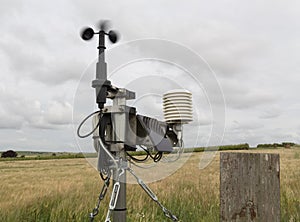 Wind meter equipment