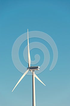 Wind mills during bright
