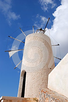 Wind mills in Crete