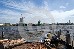 Wind mills in Zaanse Schans