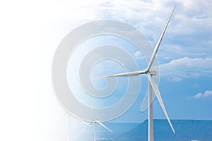 Wind power is clean energy and has a low impact on the environment