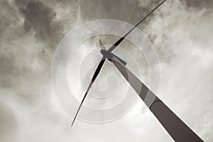 Viento fuerza energía molino turbina 